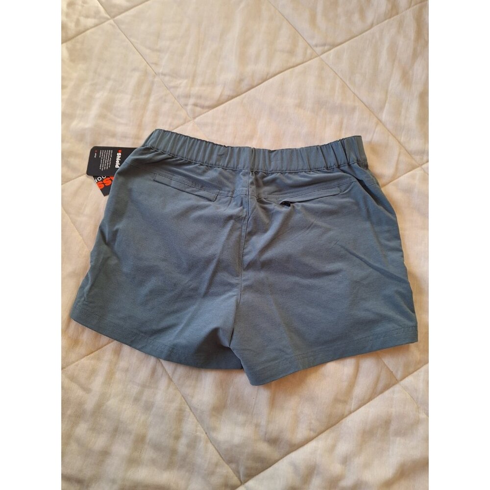 Bass Outdoor Women's Alpine Trek Shorts Goblin blue, Size Medium 32X4 - Picture 5 of 5